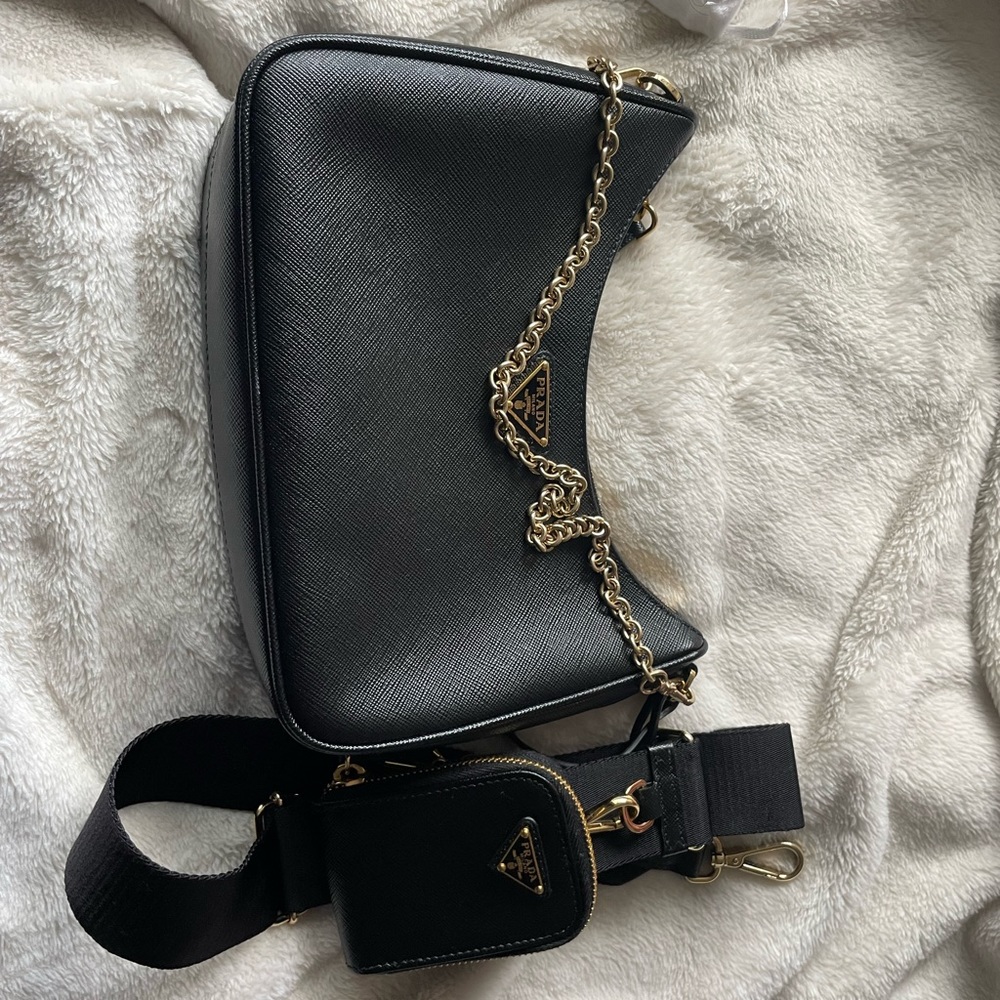 Prada Bag- 2005 Re-Edition Saffiano leather bag - Picture 7 of 9